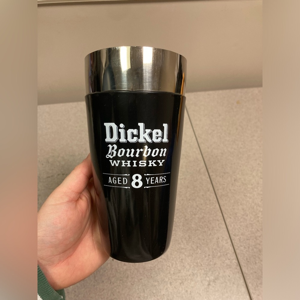 George Dickel Bourbon Whisky Cocktail Shaker/Steel Cup